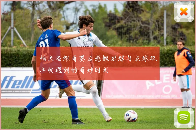 帕夫洛维奇赛后感慨进球与点球双丰收遇到的奇妙时刻