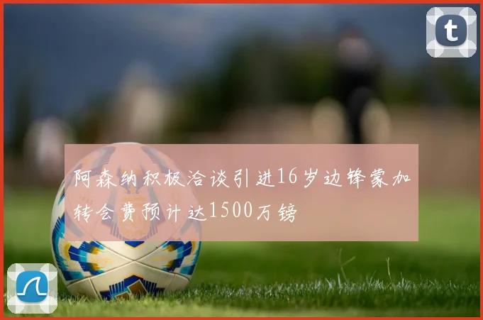阿森纳积极洽谈引进16岁边锋蒙加转会费预计达1500万镑